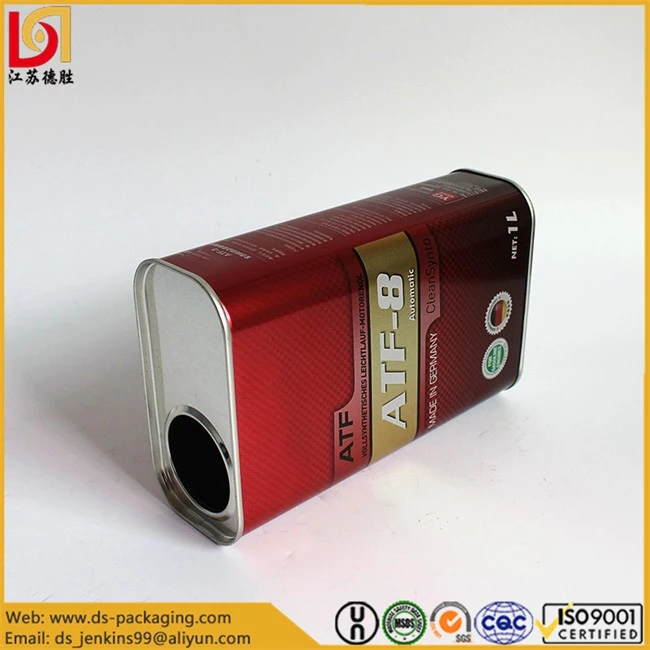 1 Liter Car Oil Tin Cans